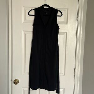 Banana Republic Trench Button Front Midi Dress